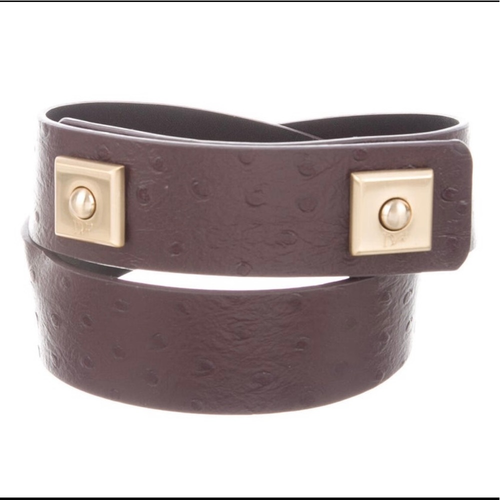 Diane von Furstenberg Leather Belt | XS